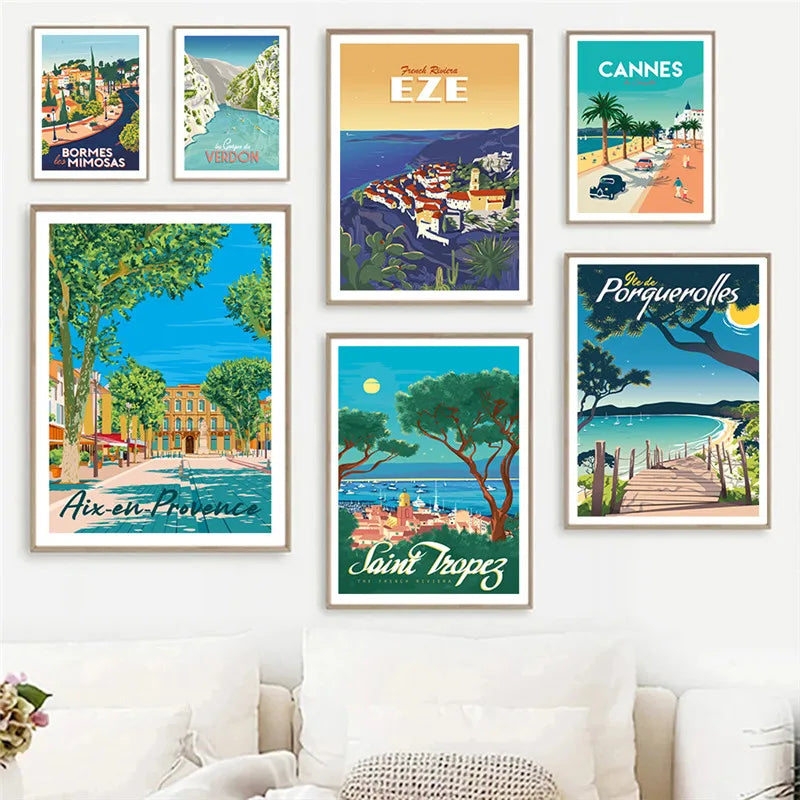 Affiches French Riviera