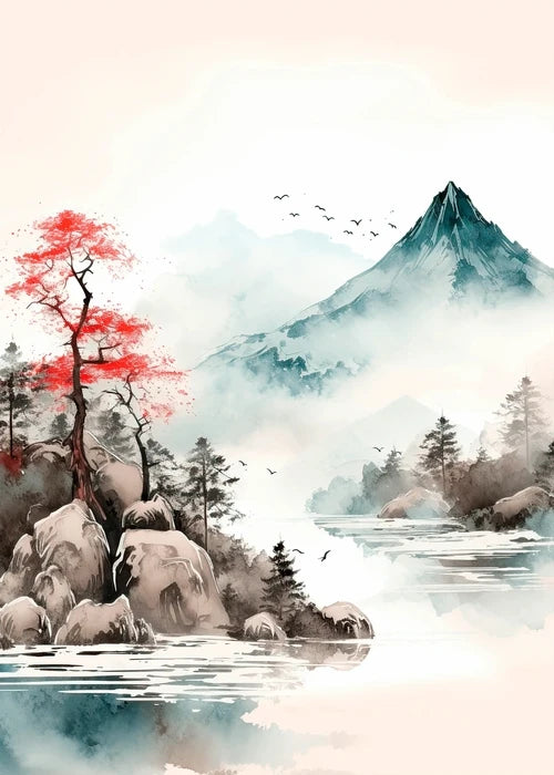 Affiches japonaises artistiques