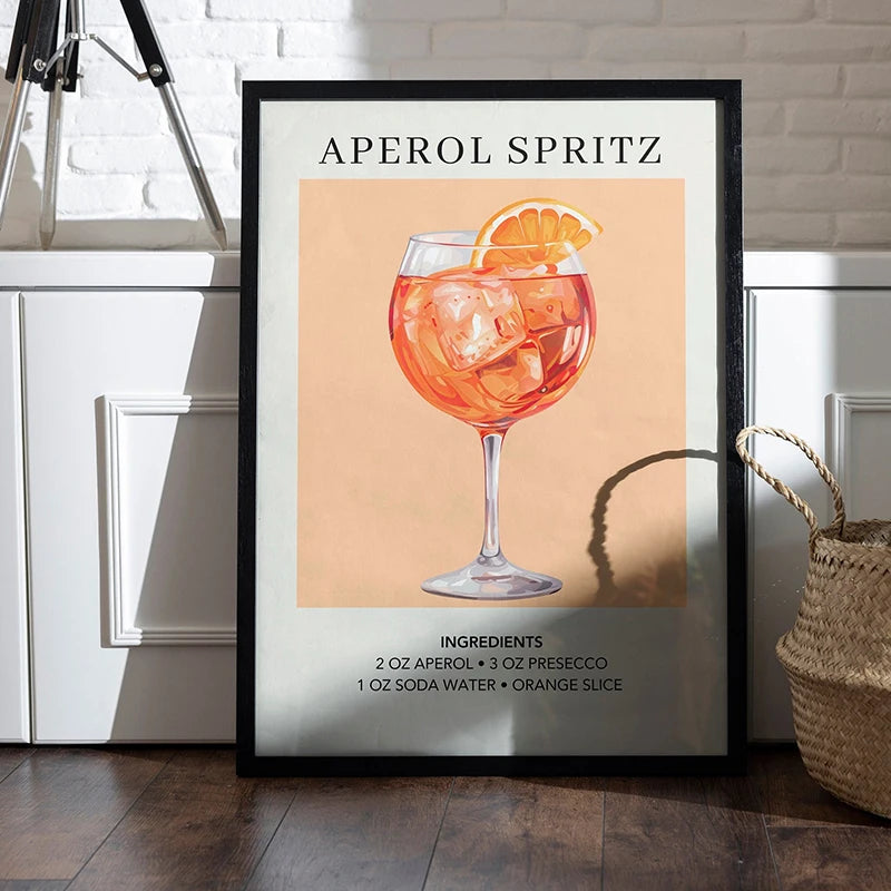 Affiches de cocktails