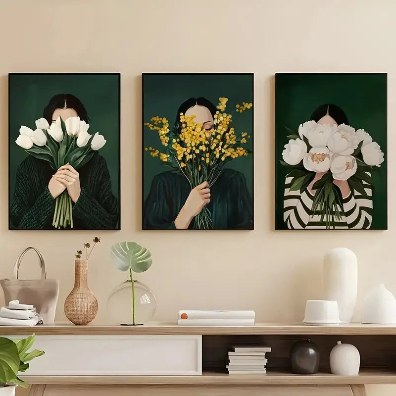 Affiches botaniques poétiques