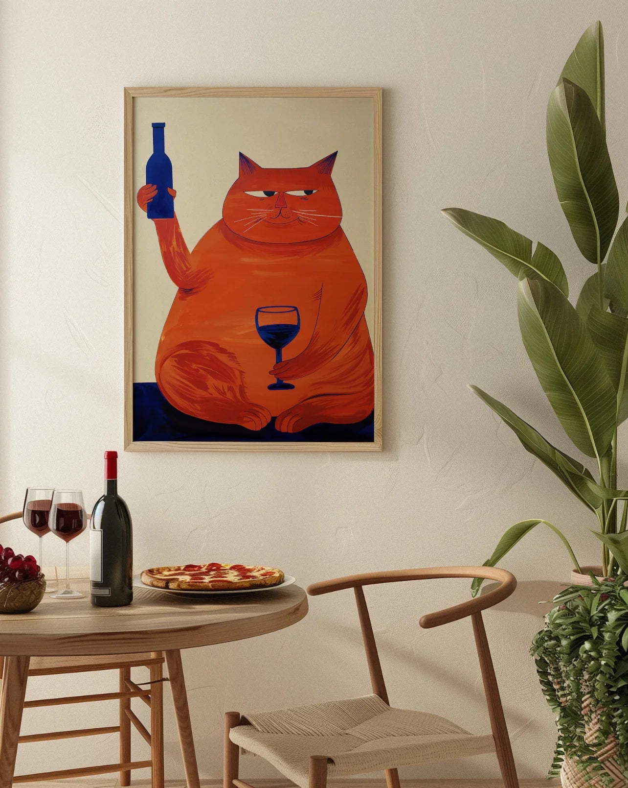 Affiches de chat roux décomplexé