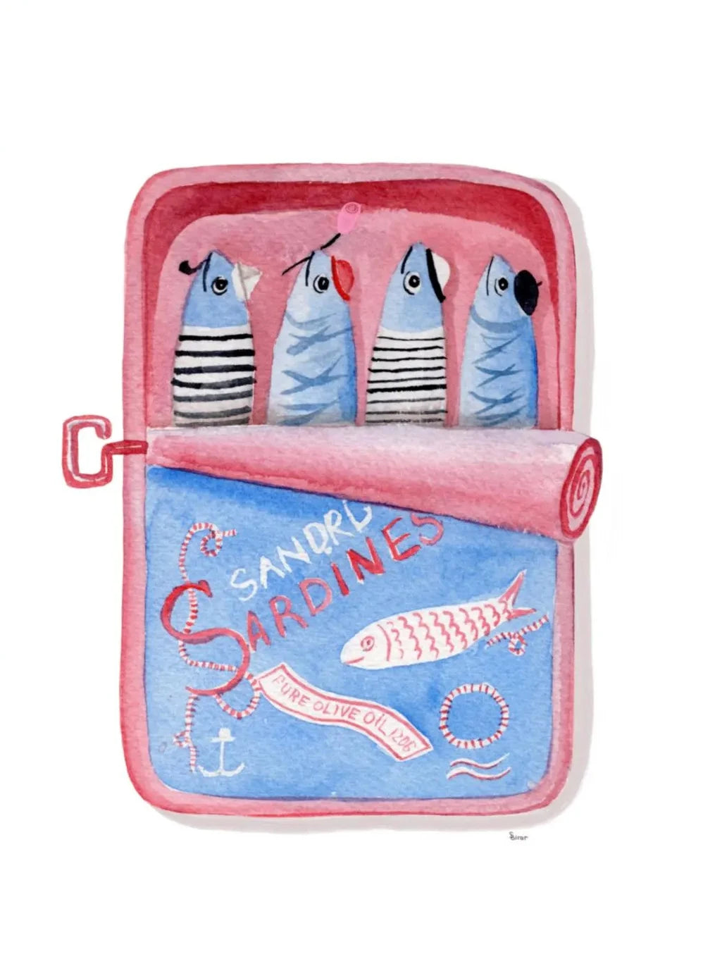 Affiches de sardines